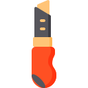 external Utility-Knife-carpenter-tools-flat-berkahicon icon