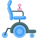 external Wheelchair-disability-flat-berkahicon-2 icon