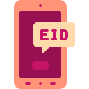 external chat-eid-al-fitr-flat-berkahicon icon