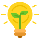 external bulb-ecology-flat-chattapat- icon