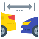 external car-safe-driving-flat-chattapat- icon