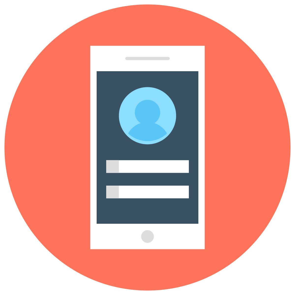 interfaz de la aplicación icon