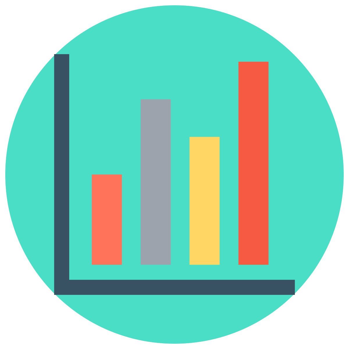 bar graph icon