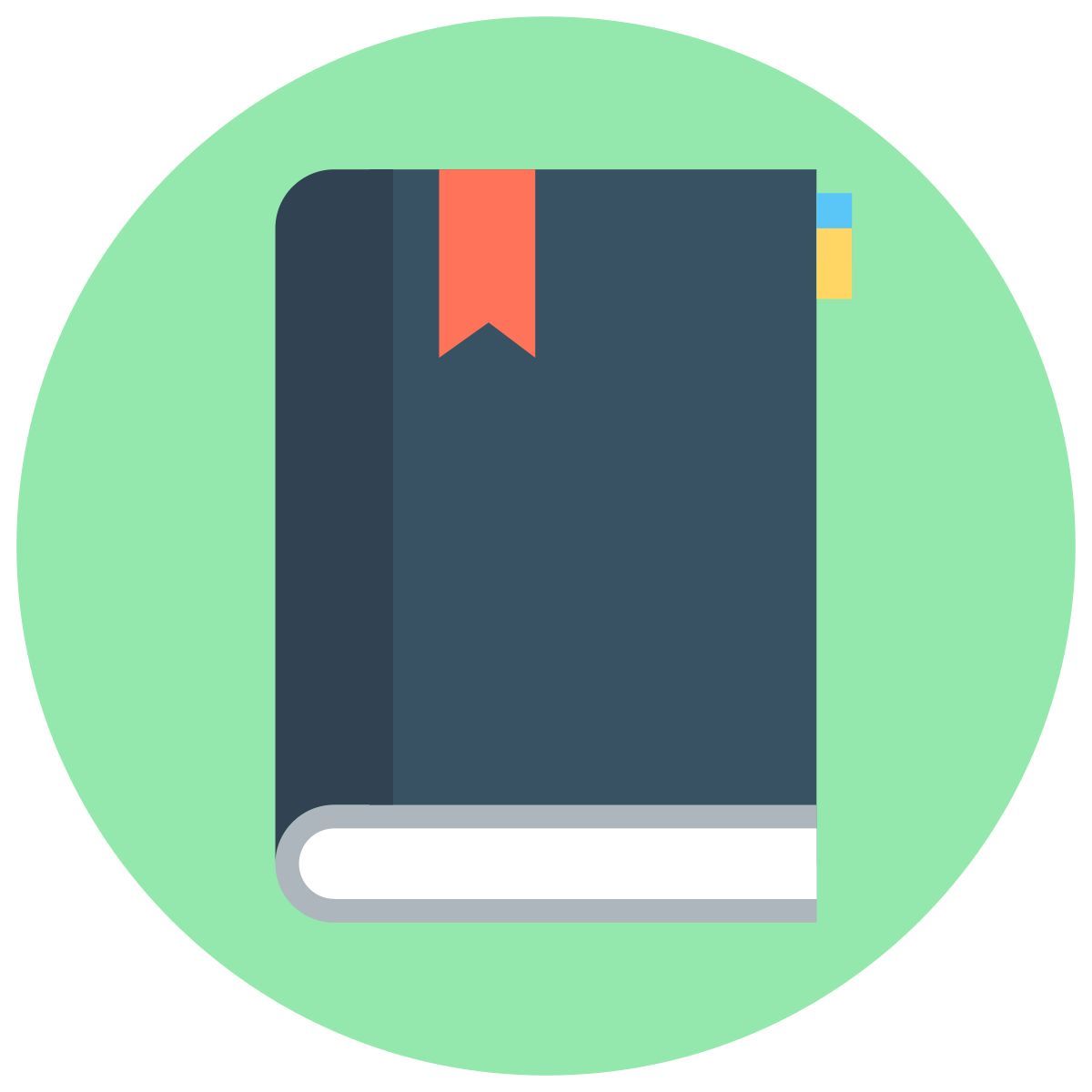 bookmark diary icon