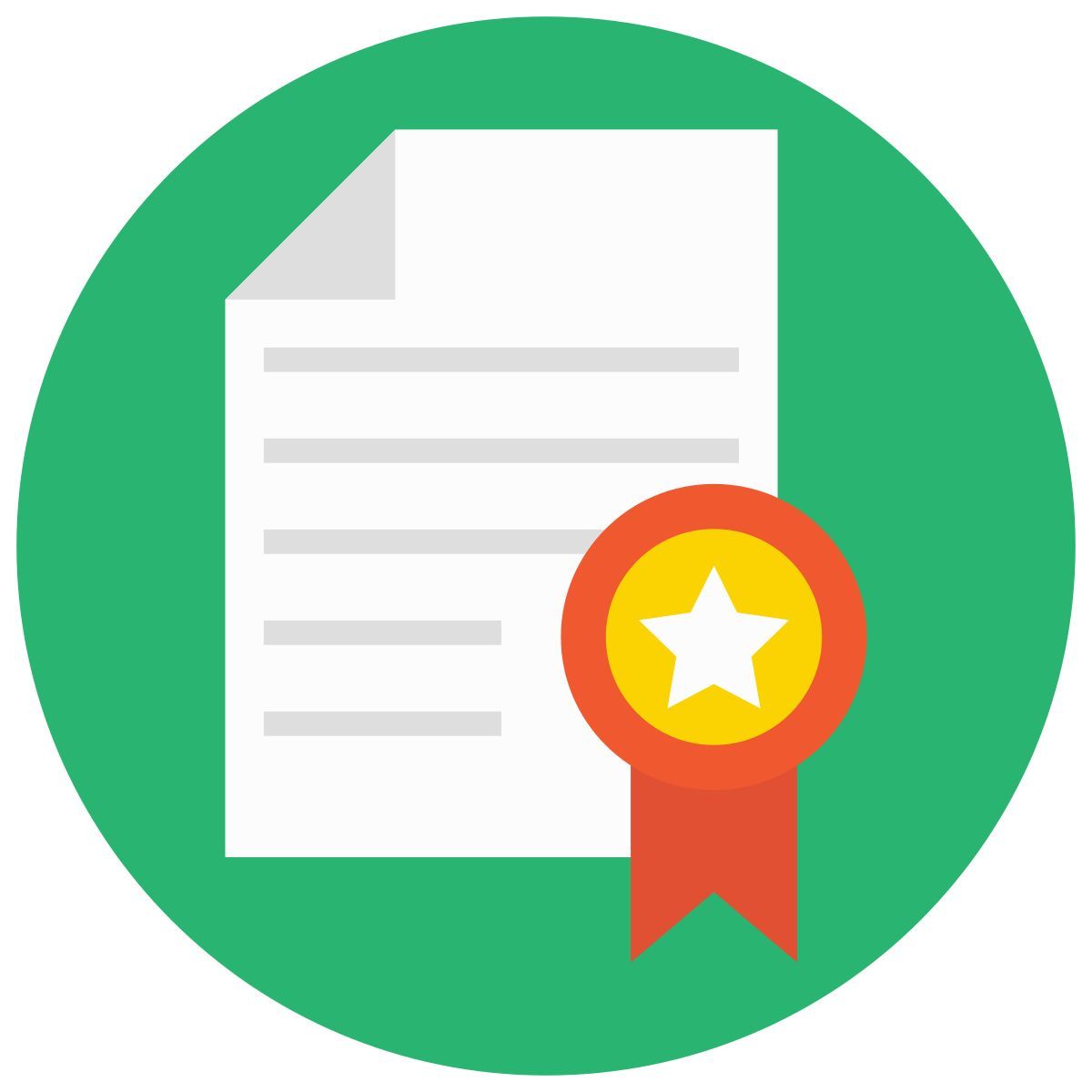 certificate icon