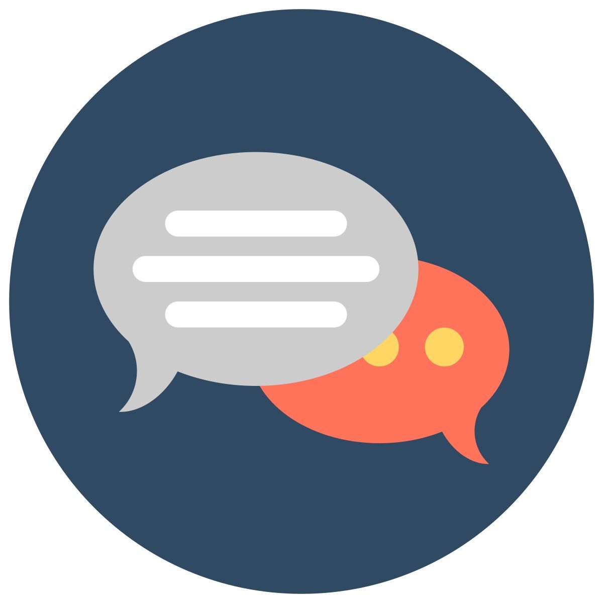 chat blasen icon