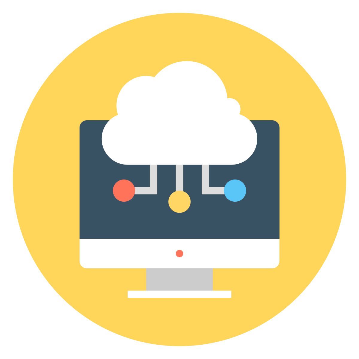 cloud network icon