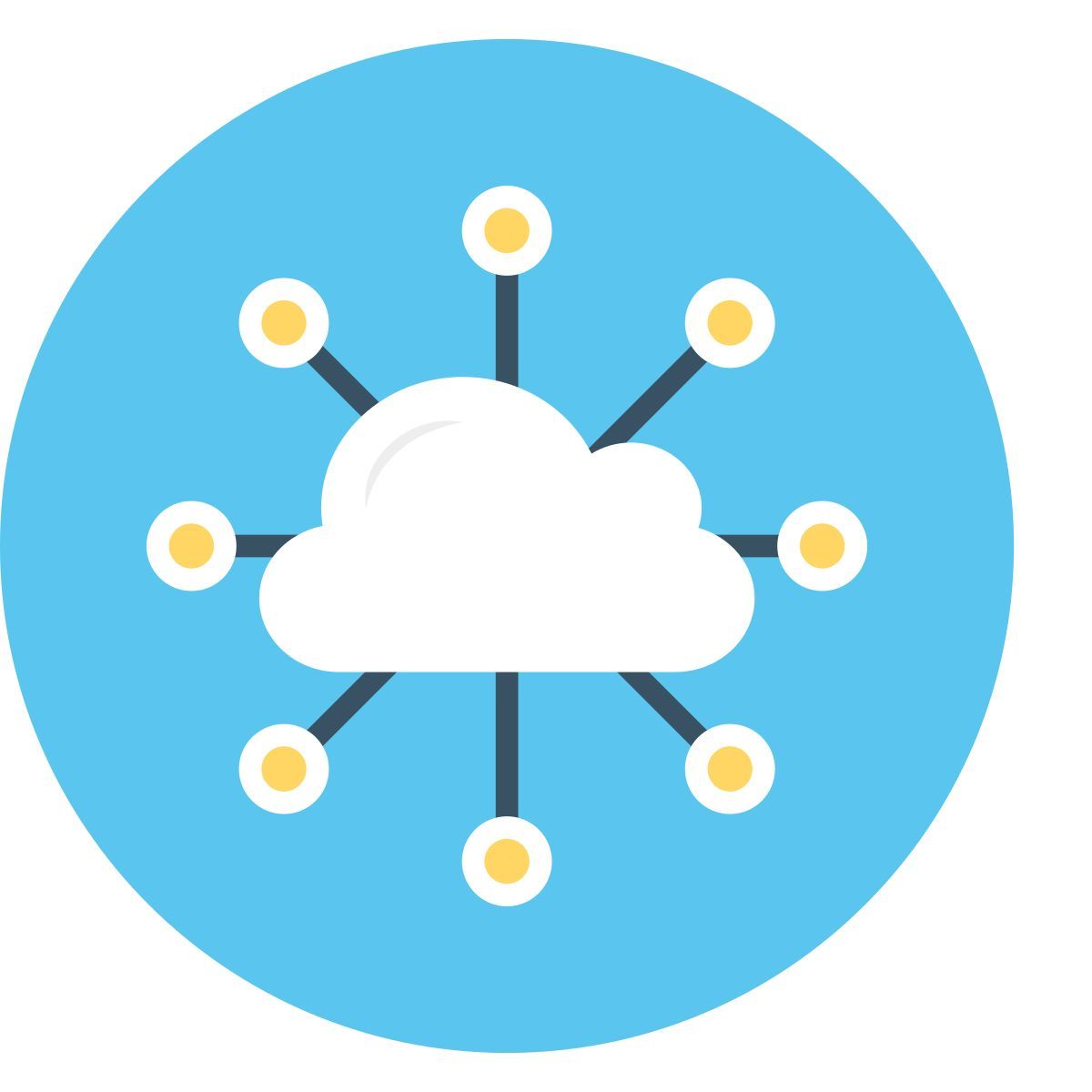 cloud network icon