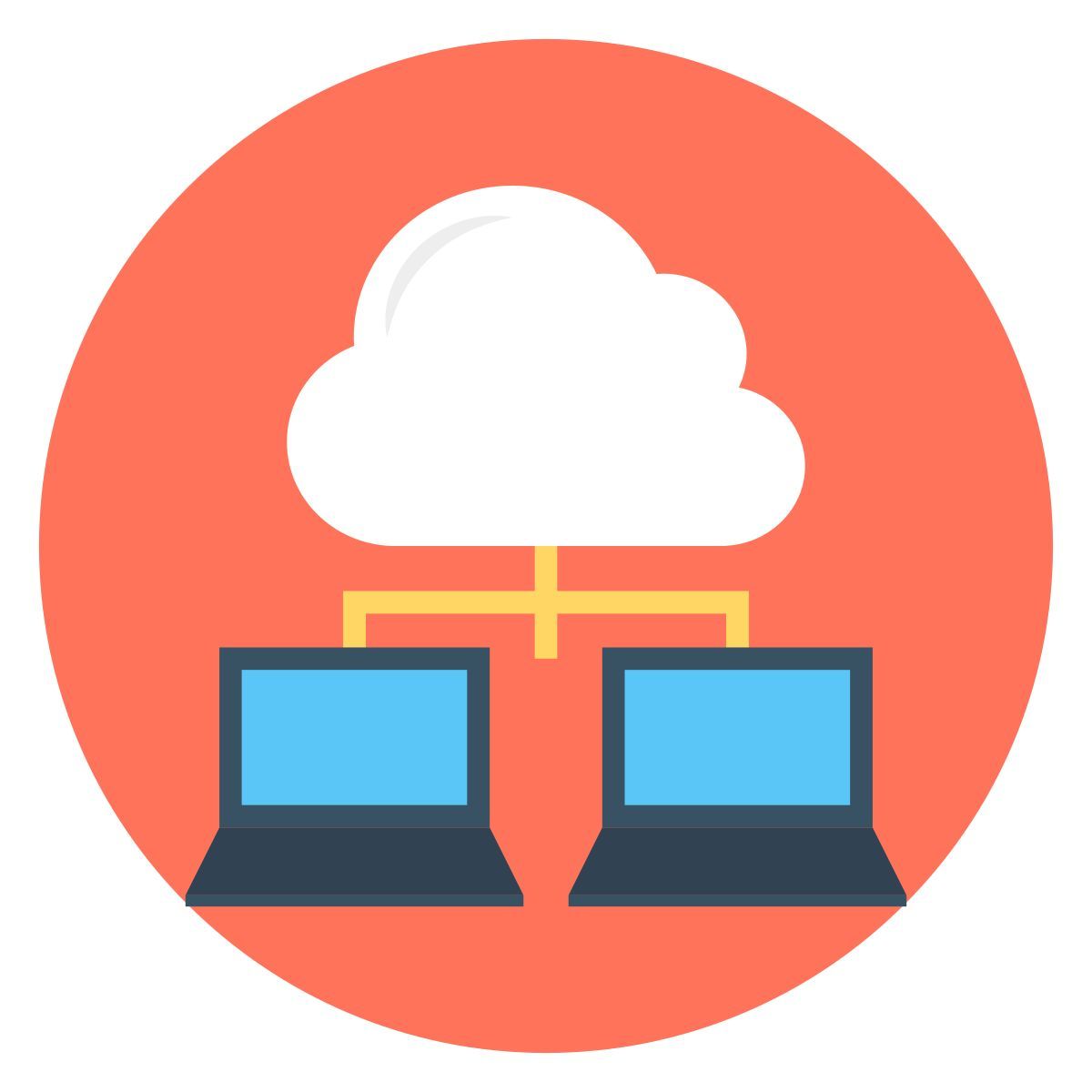 cloud network icon