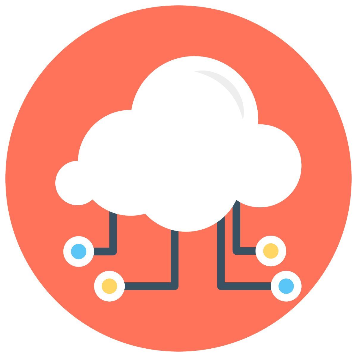 cloud network icon
