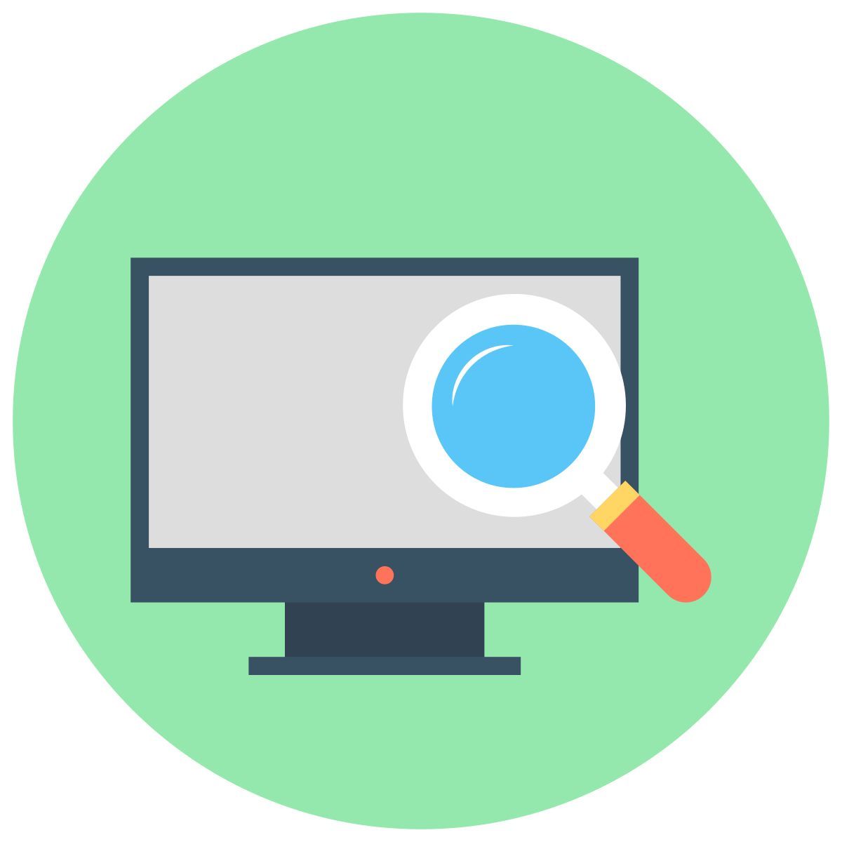 computer search icon