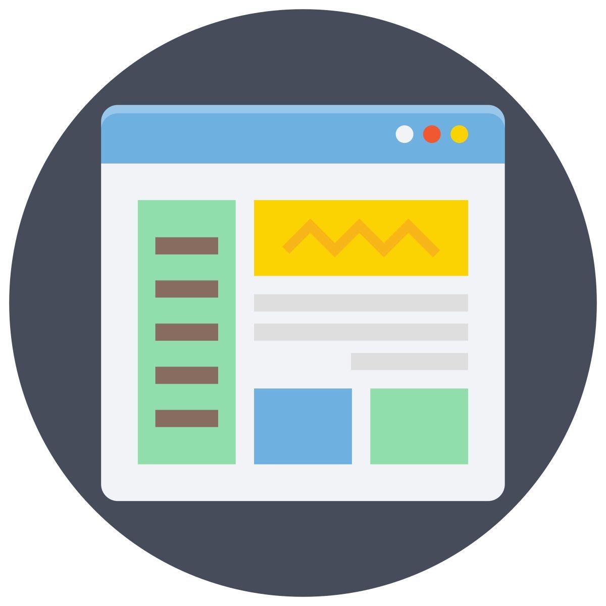 Gestione dei contenuti icon