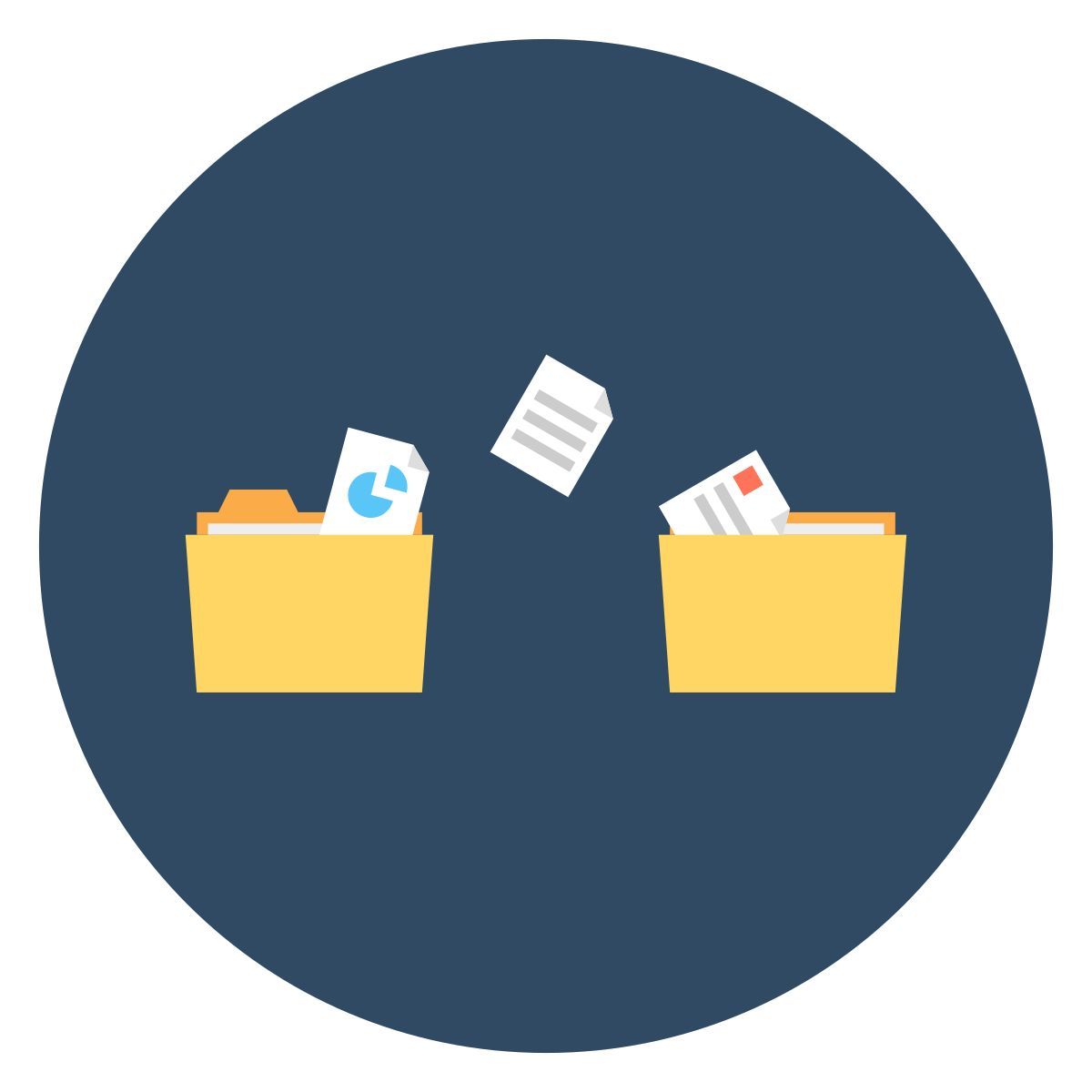 Spostamento dati icon