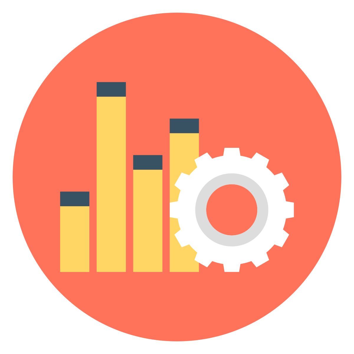 paramètres du graphique icon