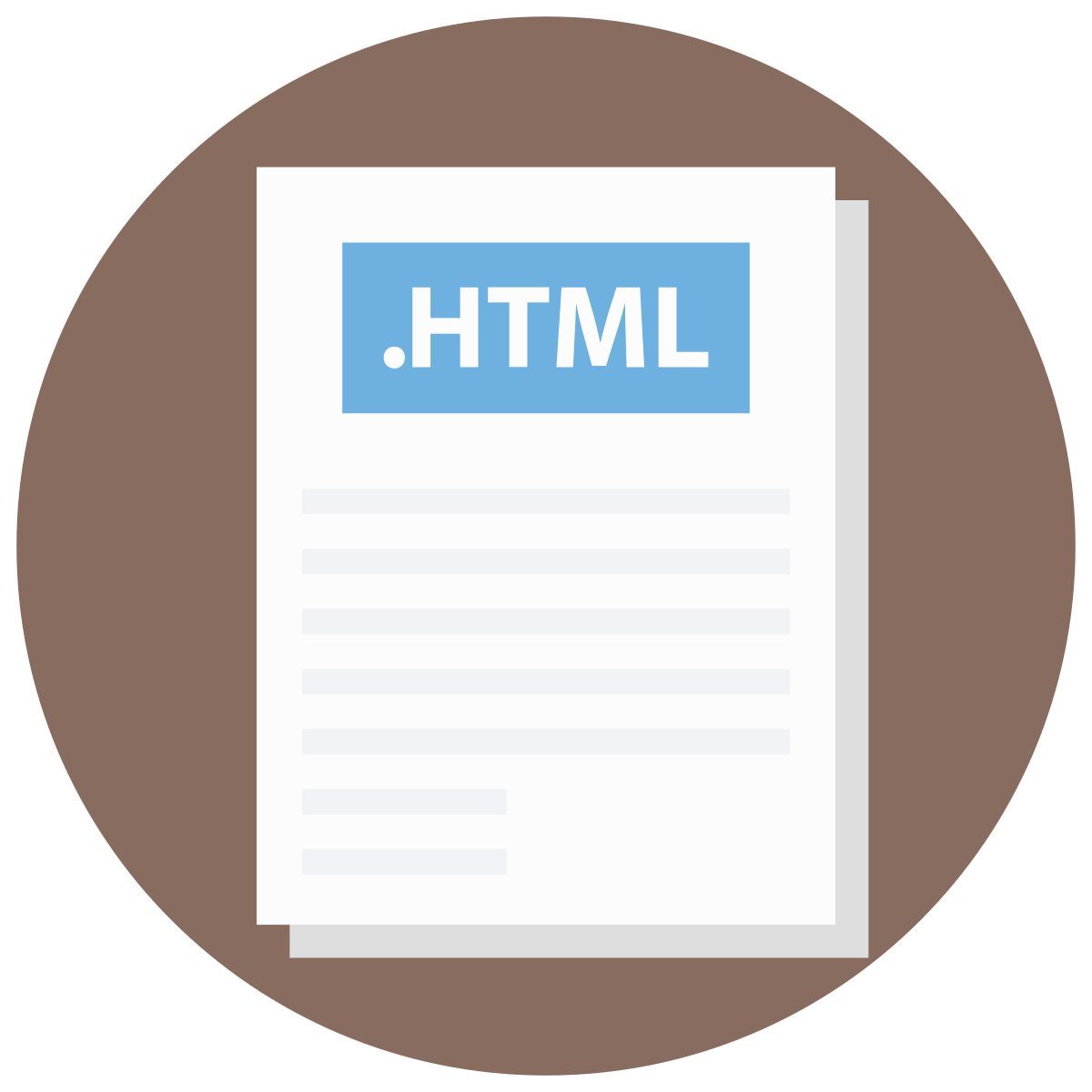 html file icon