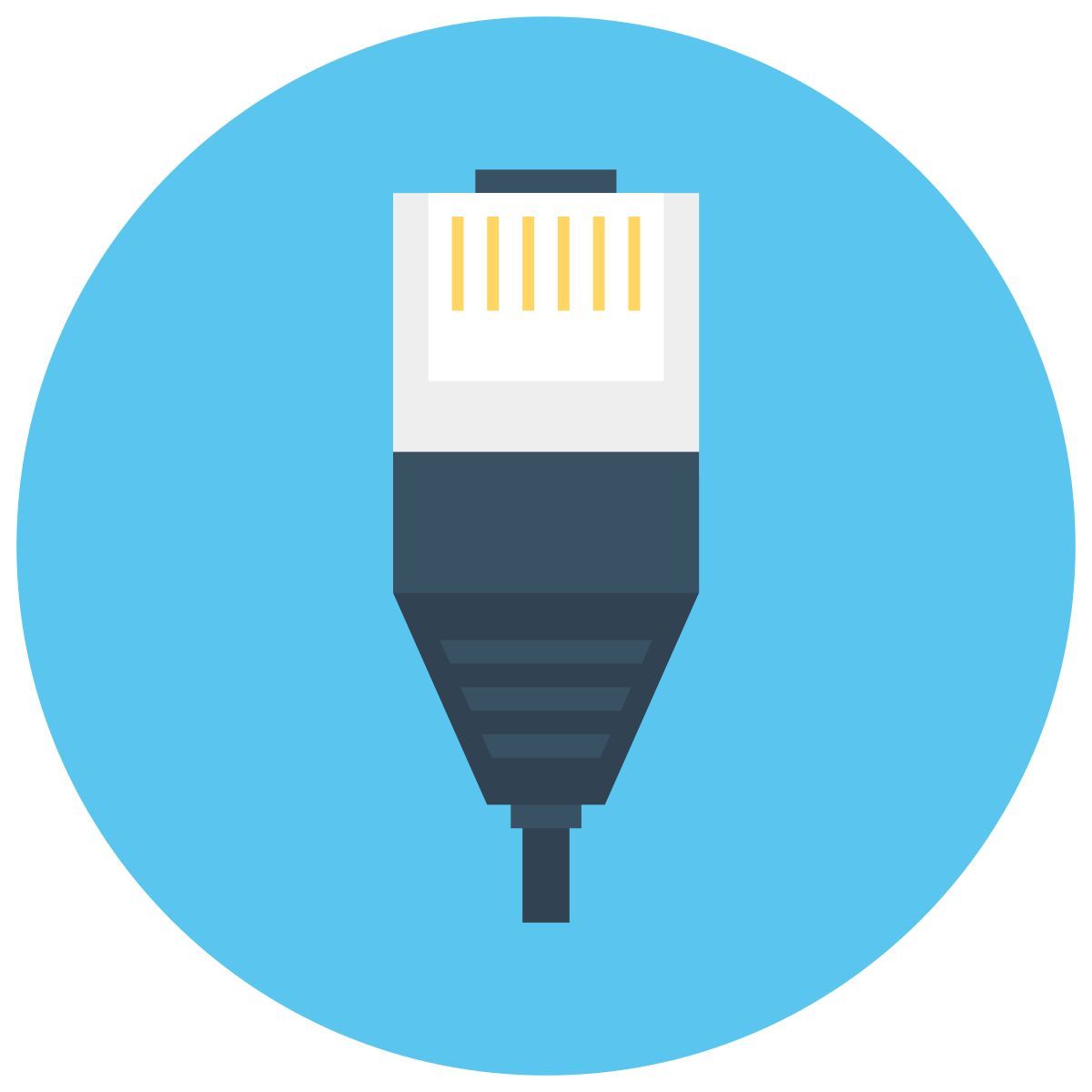 lan socket icon
