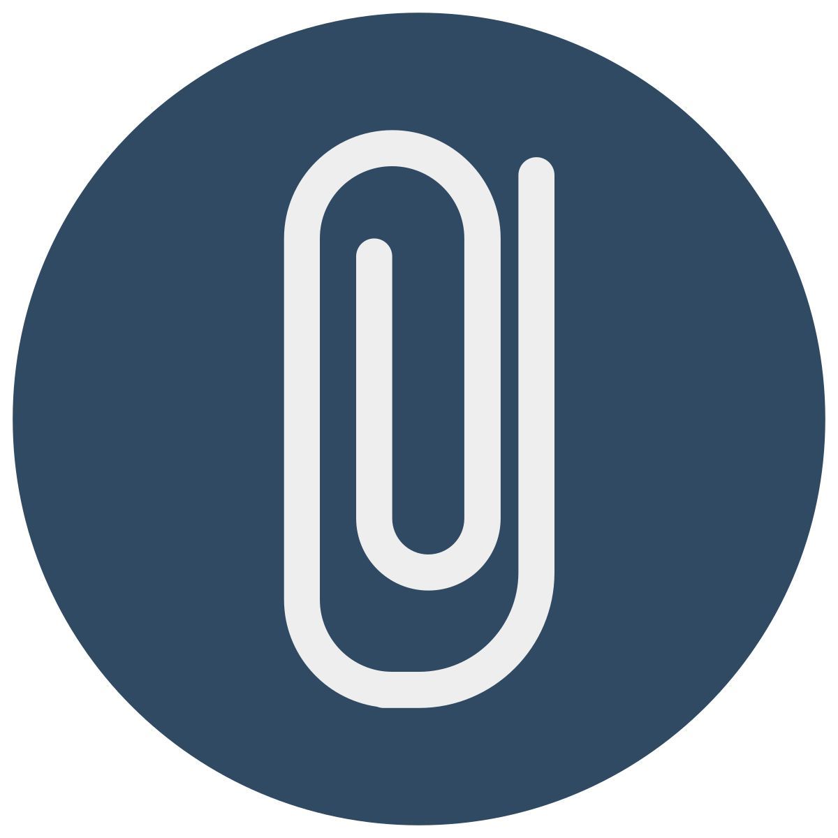 paperclip icon