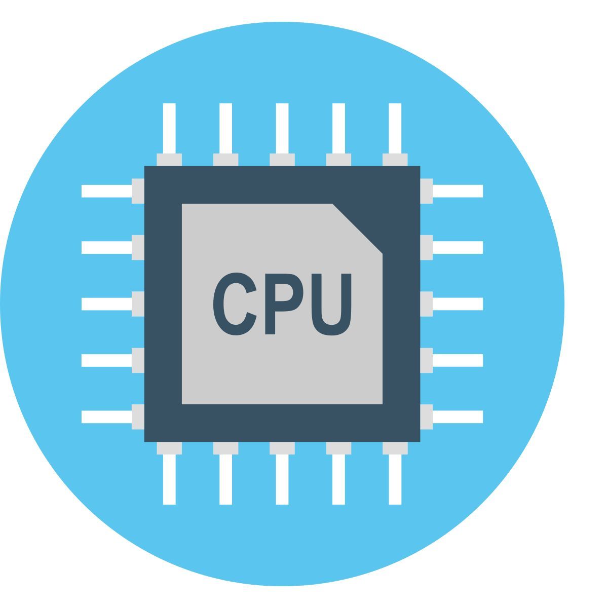 processor chip icon
