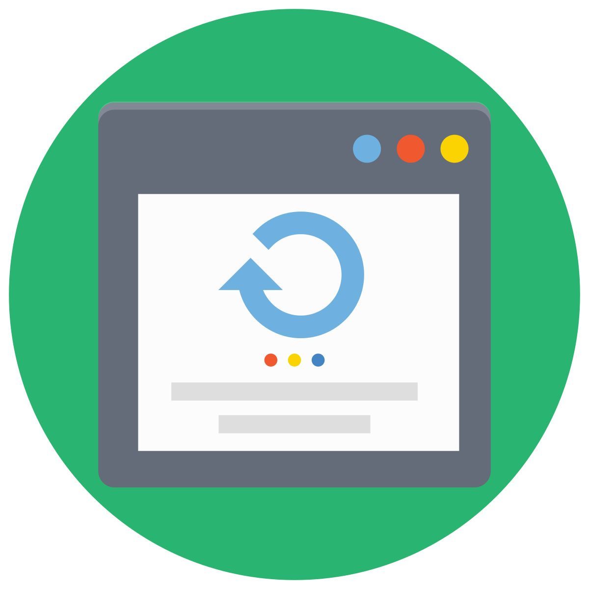 web neu laden icon