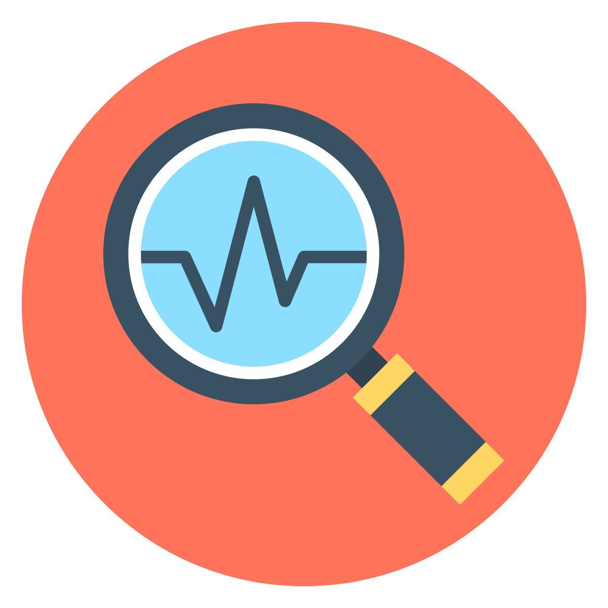search graph icon