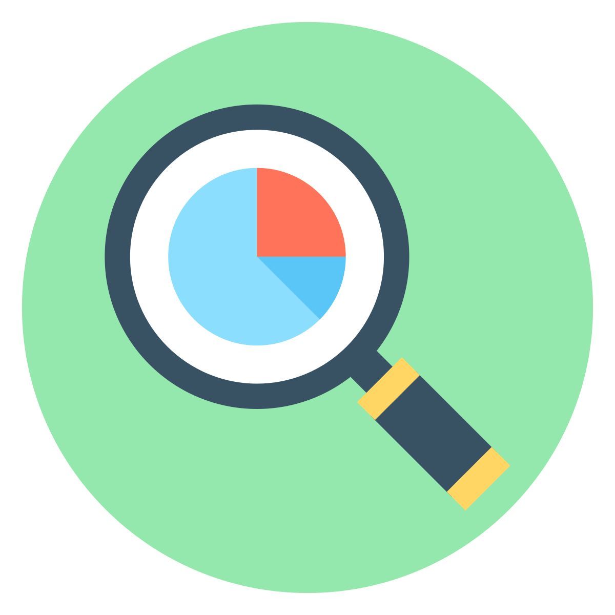 search graph icon
