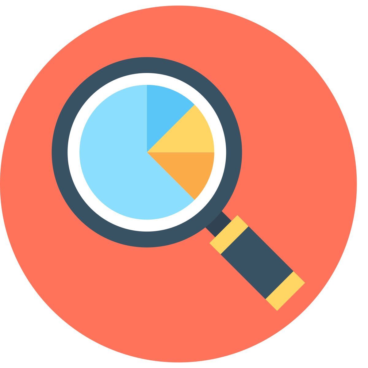 search graph icon