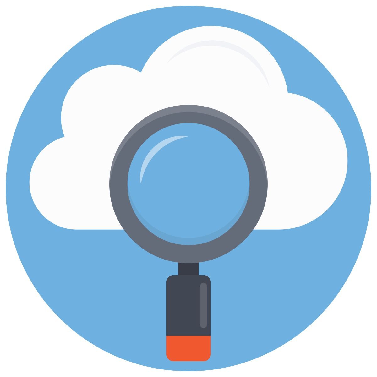 search cloud icon