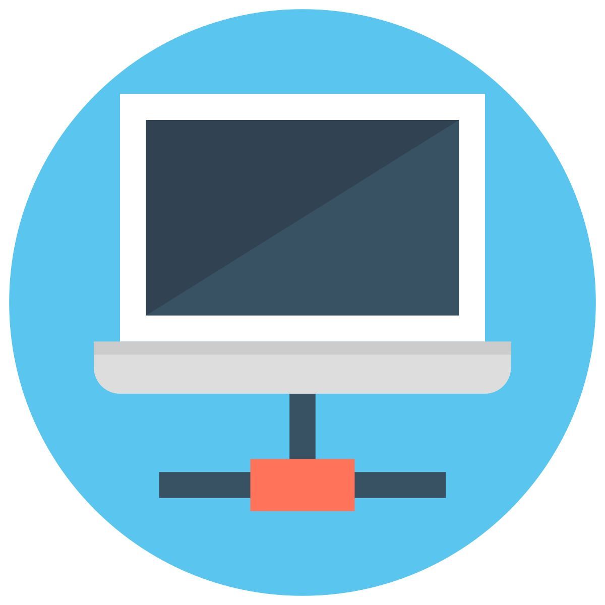 réseau partagé icon