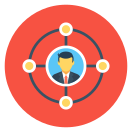 external Networking-data-science-flat-circle-design-circle-3 icon