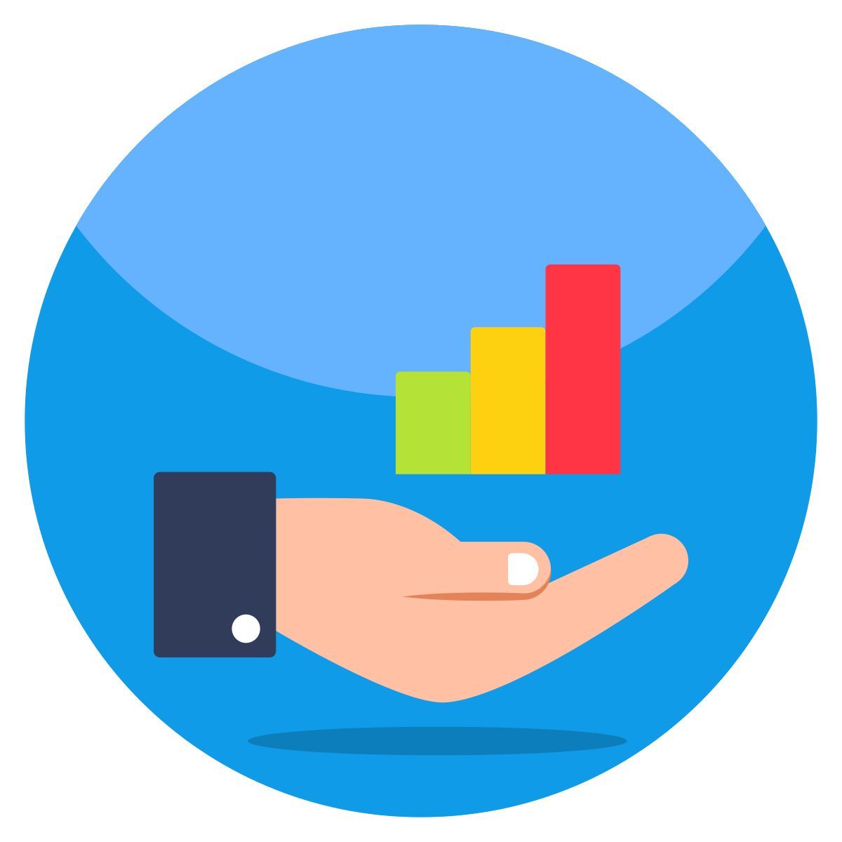 analytical care icon