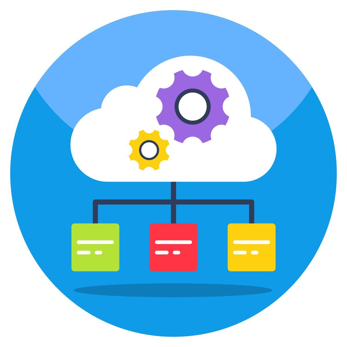 gestión de redes en la nube icon