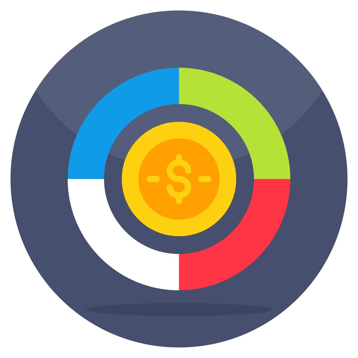 grafico finanziario icon
