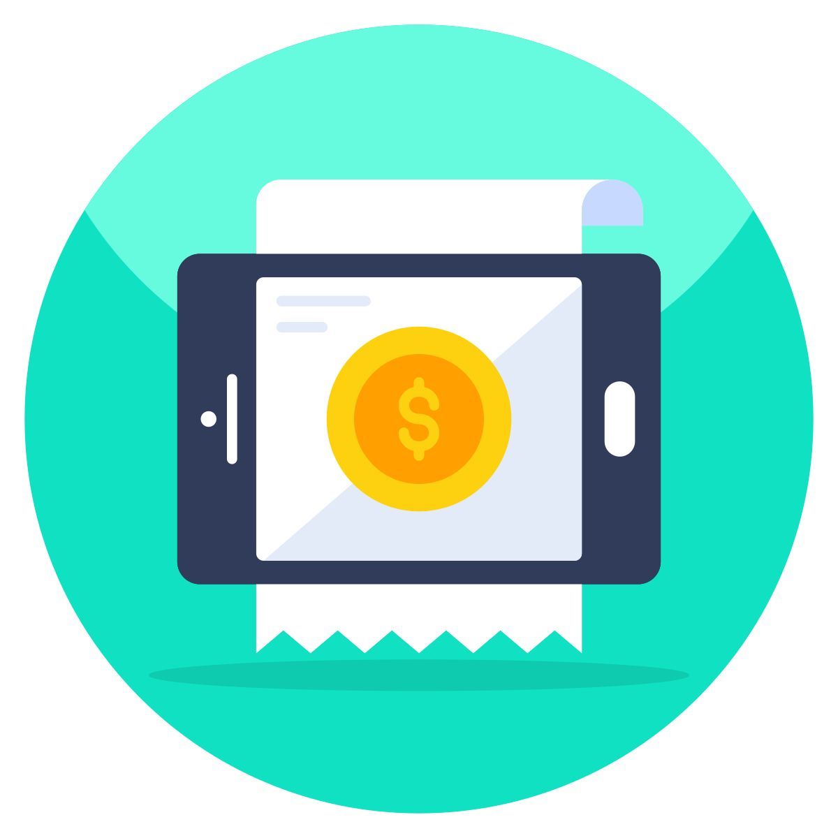 mobile bill icon