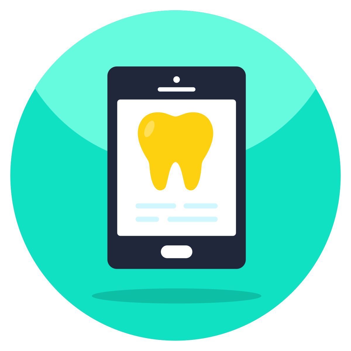 mobile dental app icon