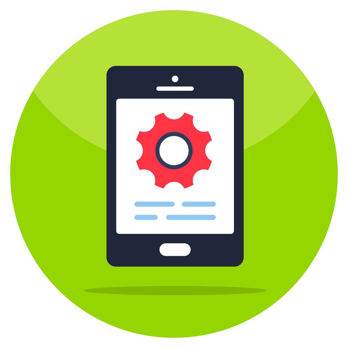 mobile einstellungen icon