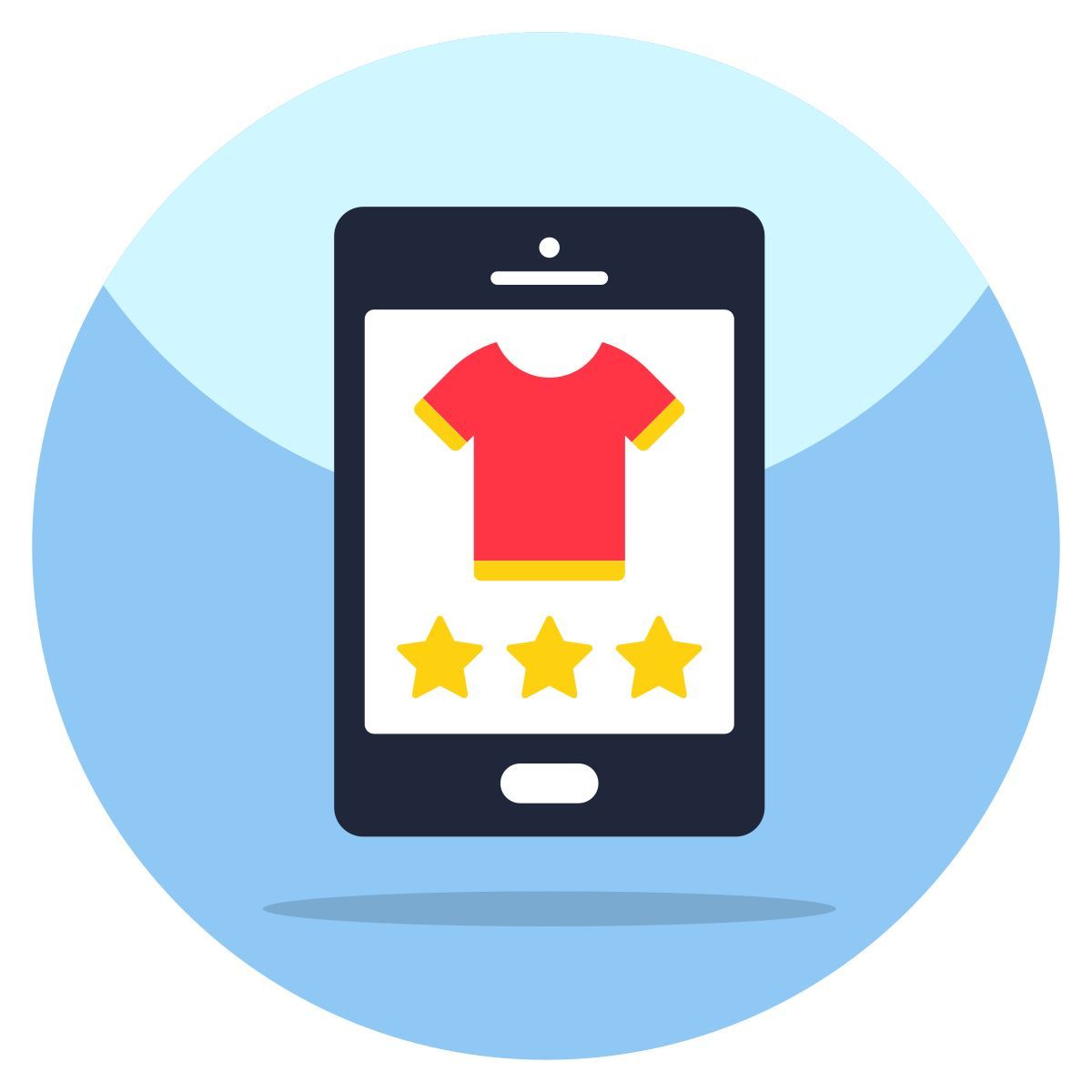 comentarios sobre compras móviles icon