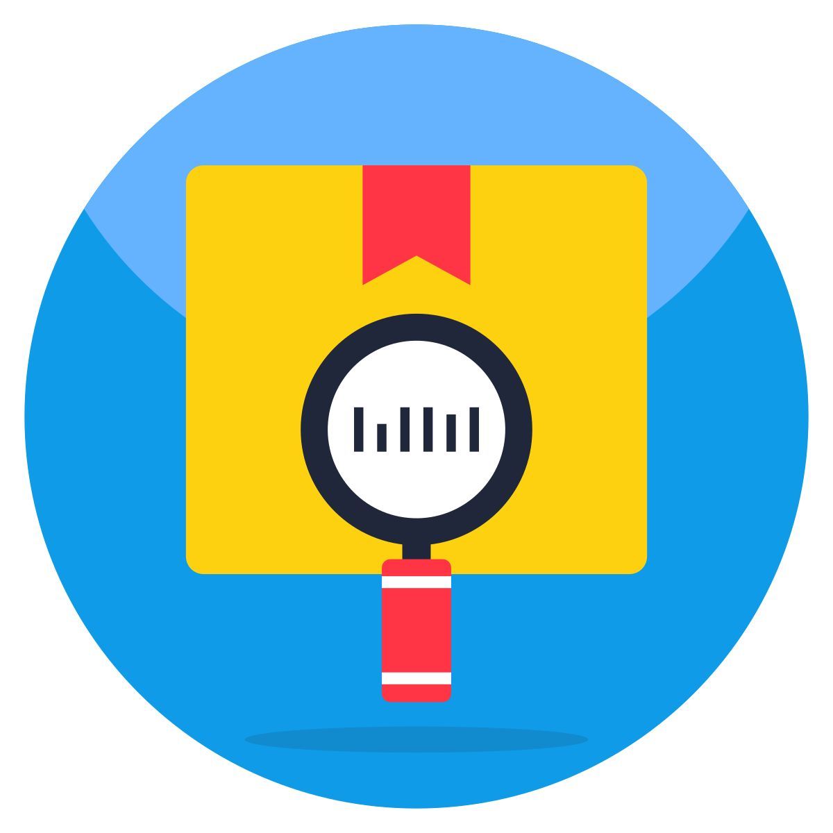 parcel scanning icon