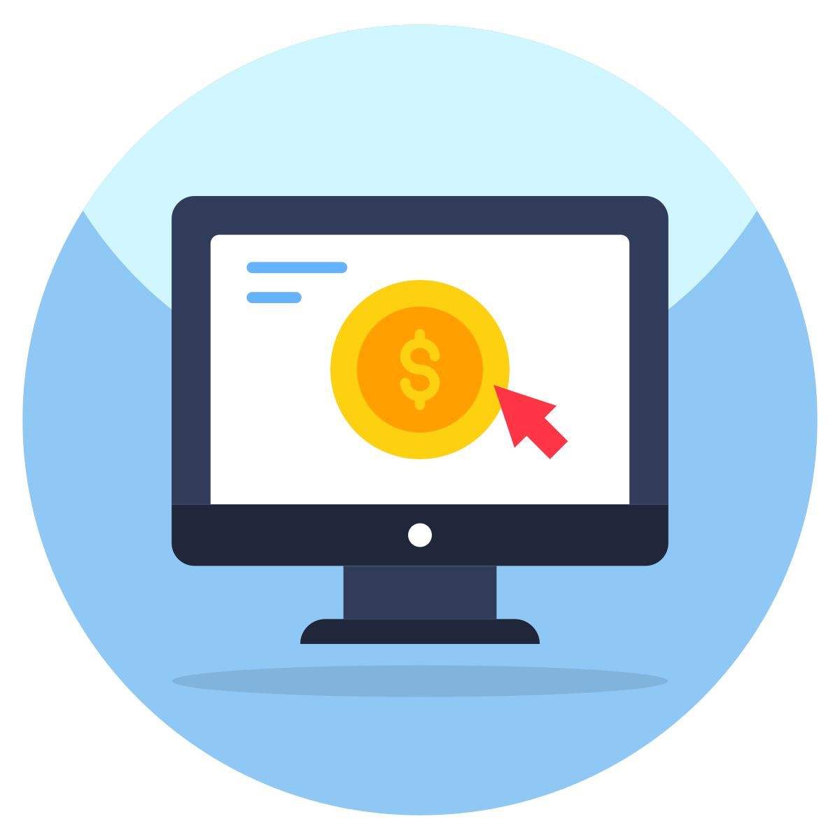 클릭당 지불 icon