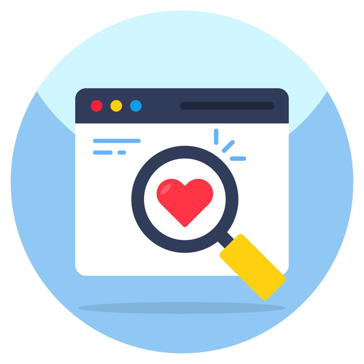 rechercher l'amour icon
