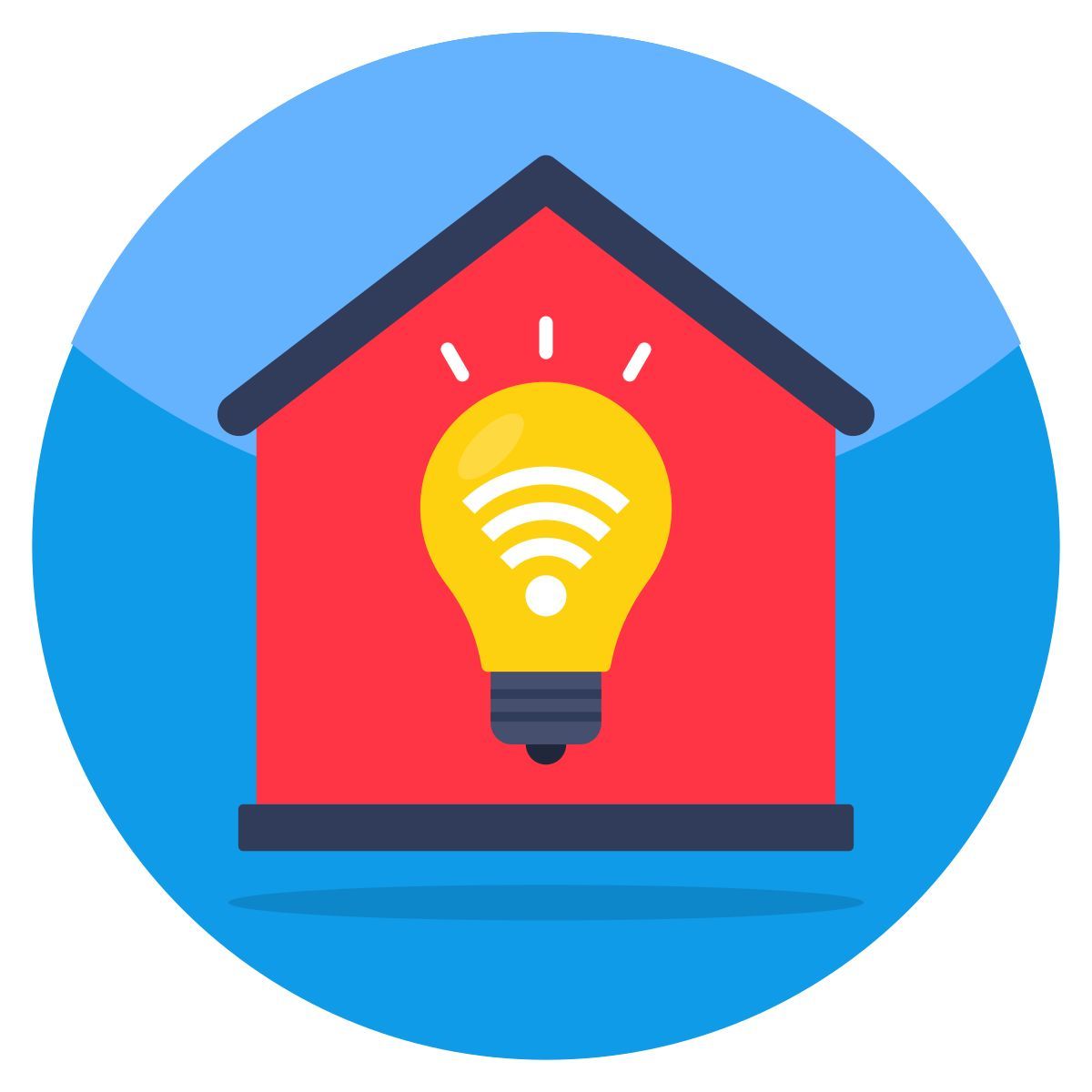 smart home idea icon