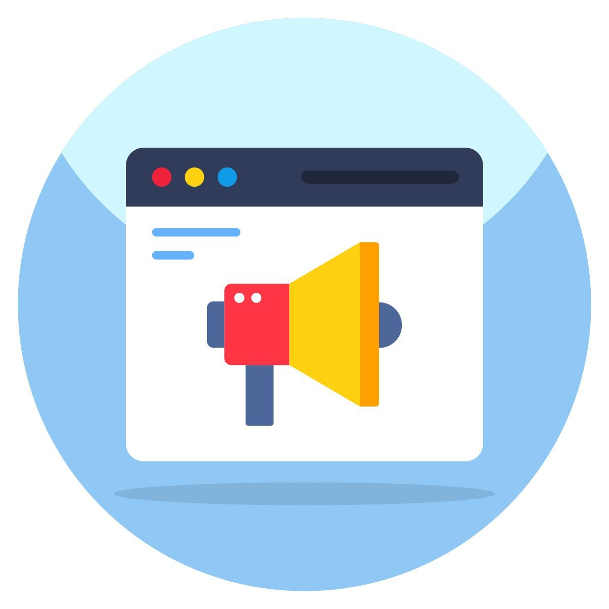 web promotion icon