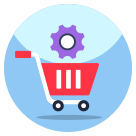 external Commerce-Solution-business-and-management-flat-circular-vectorslab icon