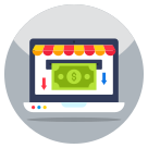 external Money-Withdrawal-shopping-and-commerce-flat-circular-vectorslab-2 icon