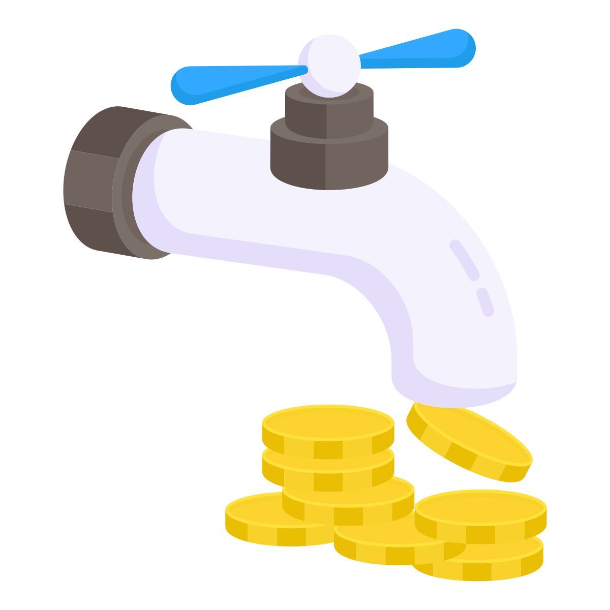 money faucet icon