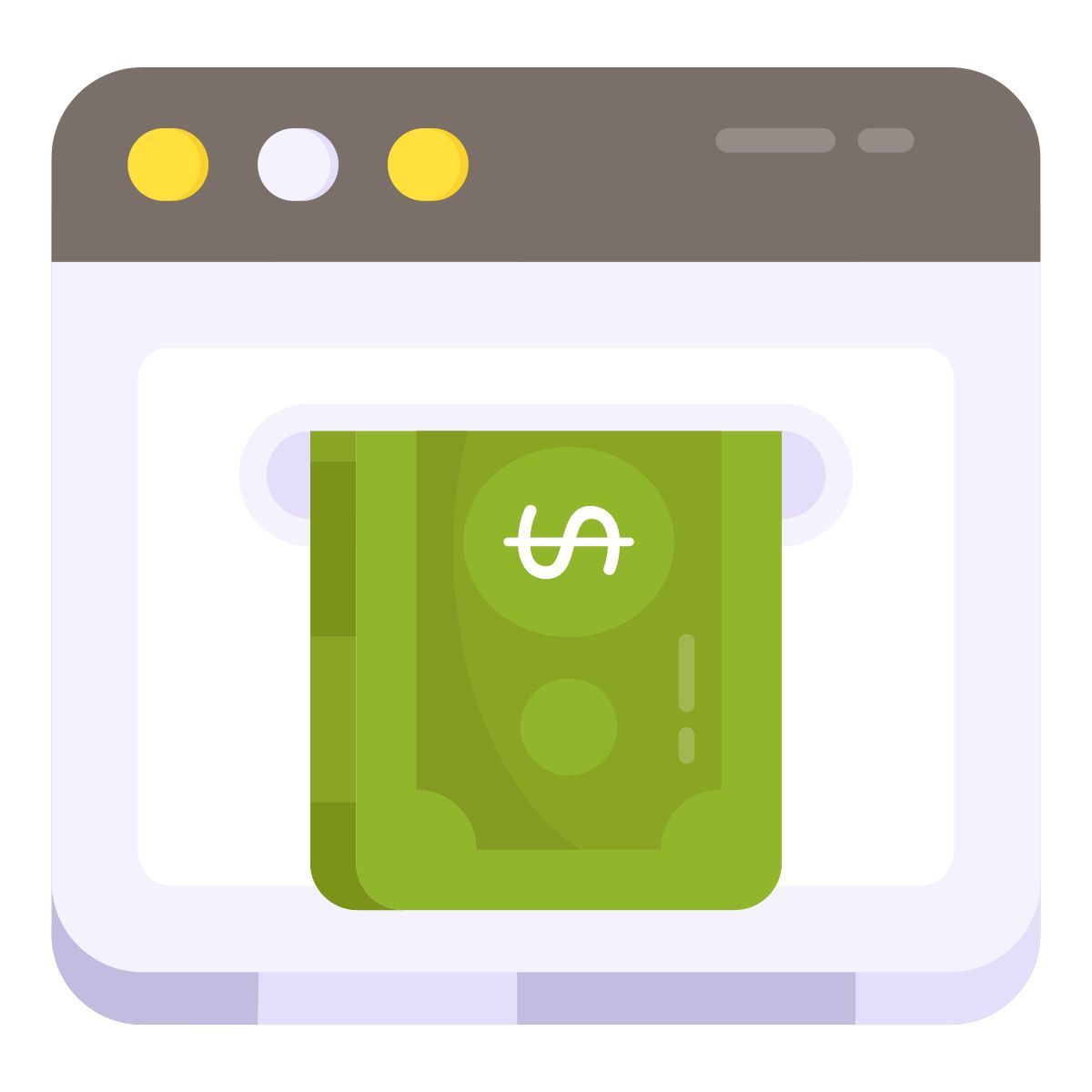 money withdrawal icon