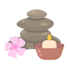 external Spa-relax-and-Candle-travel-and-vacation-flat-deni-mao icon