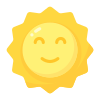 external Sunny-Weather-travel-and-vacation-flat-deni-mao icon