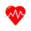 external heartbeat-healthy-and-medical-flat-deni-mao icon