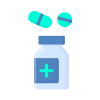 external medicine-healthy-and-medical-flat-deni-mao icon