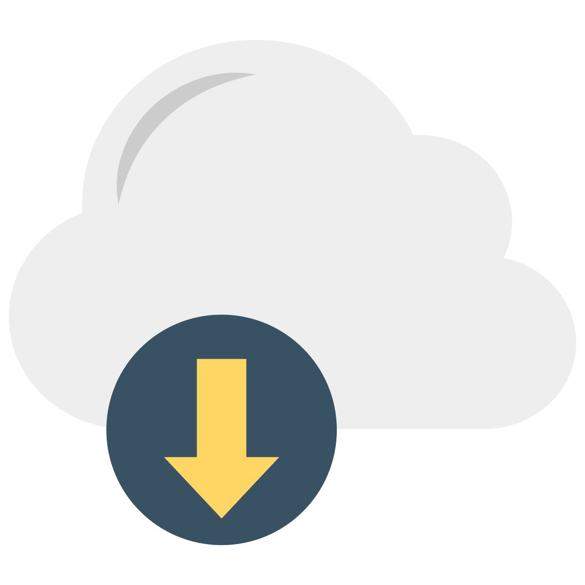 cloud download icon